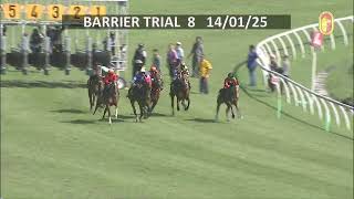 14 JAN 2025 BARRIER TRIAL 8