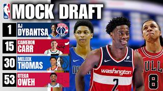 2026 NBA Mock Draft After the Withdrawal Deadline | FULL 2 Rounds