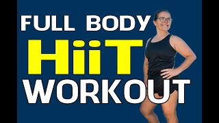 Bodyweight Only Fat Burning HIIT Cardio Workout + Total Body Toning: Fitness Blender Blend