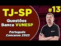 Concurso TJ-SP 2023 - Questões de Português da banca VUNESP | Aula 13 - Andresan Machado