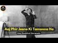 Aaj Phir Jeene Ki Tamanna Hai | Dance Cover | Saloni khandelwal Choreography |Guide | Lata Mangeskar