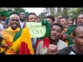 Ethiopia civil war: Thousands of protesters march on UK, US embassies in Addis