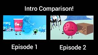 Animatic Battle Intro Comparison (Episode 1-2)