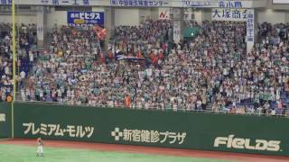 2016.6.5 北海道日本ハムファイターズ スタメン応援歌（1-9） 勝利の二次会から