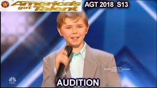 Patches  13 year old  Rapper with Original song  America's Got Talent 2018 Audition AGT