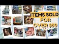 Antique Booths: Over 20 Items that Sold for $50 and Over! Booth Owners Share