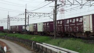 2010-06-11 [東北本線] EF66 120 + コキ100系 + コキ50000形, 高速貨3082