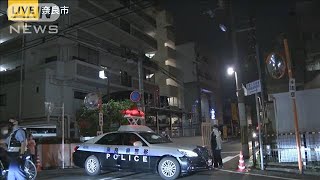 【中継】容疑者宅で“新たな危険物”発見か　周辺住民を避難させる(2022年7月8日)