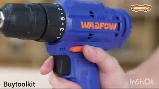 WADFOW 12V Lithium-ion Cordless Drill , WCDS510 #CordlessDrill #DIY #PowerTools #LithiumIon