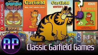 Classic Garfield Games (Amiga, Atari 2600, Famicom, Game Boy, GBA, Genesis, Game Gear)