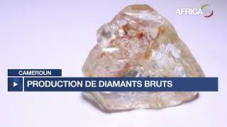 Cameroun : 119,841 millions de FCFA tirés de la production de diamants en 2024