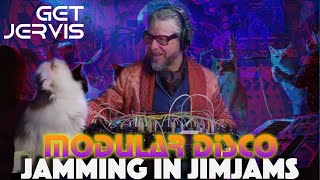 Jamming in Jimjams with JXN: Can Modular make DISCO?.. Carry on up the modular! #cat #synth