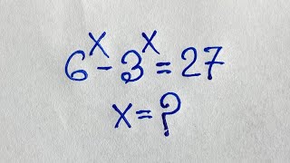 Only Genius Students Solve this Exponential Maths Olympiad Question | Algebra problem |