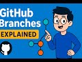 GitHub Branches Explained | Beginner Guide to Branching & Merging (2025 Edition)