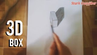 Drawing Box 3D - Art Drawing