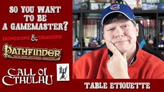 Roleplaying Game Table Etiquette