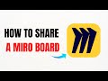How to Share a Miro Board Step by Step – 2025 Full Guide