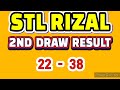 stl rizal result today 2nd draw january 6 2025 4pm monday