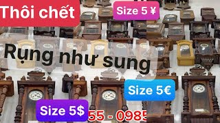 THÔi chết !!!! Đồng hồ cổ giá rụng như sung rồi!! Săn lạc giá gấp rút ,,