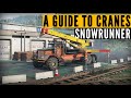 How to use CRANES in SnowRunner