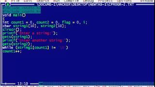 C Program to Accepts two Strings and Compare them