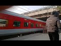 130kmph 🔥🔥 goa express 🇮🇳 dust attack crossing 🔥🔥 high speed indian train 🔥🔥 railway india cat