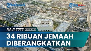 34 Ribuan Jemaah dan Petugas Haji Diberangkatkan ke Madinah, Terbanyak dari Embarkasi Pondok Gede