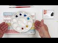 testing meeden watercolor paints and palette let s create easy watercolor seaside bookmarks