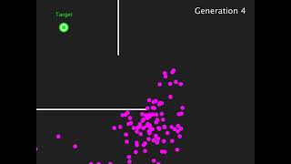 Genetic Algorithm - Solving a maze
