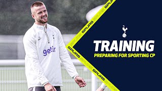 Spurs prepare for Sporting Lisbon in the Champions League | TRAINING