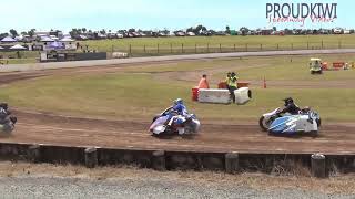 Rosebank Speedway - Sidecar Crash - Sun 23.01.22