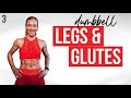 30 Min Lower Body Workout at Home With Dumbbells | Legs, Glutes & Thighs | Fitness Finale Day 3