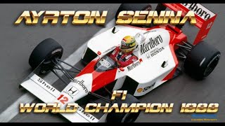 AYRTON SENNA F1 WORLD CHAMPION 1988