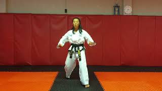 ITF TAEKWON-DO - White belt lesson 2