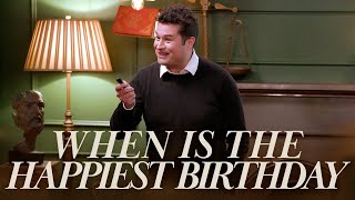 When Is the Happiest Birthday? | Smartypants Presentation