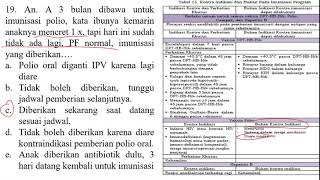 SOAL SKB IMUNISASI PART 2