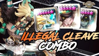 INSANE \u0026 STRONGEST CLEAVE COMBO IN RTA WORLD ARENA [Summoners War : Sky Arena]