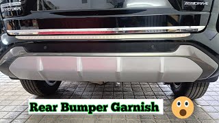 How to Install Rear Bumper Garnish in Hyryder👿!! Installation Video