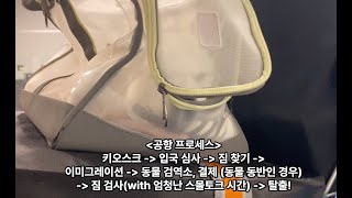 신혼부부와 강아지의 캐나다 워홀 - 입국심사하고 우버타고 임시숙소로 가요! | 캐나다오릭쀼