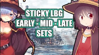 STICKY LBG SETS FOR PC PLAYERS | MHW: Iceborne - EARLY - MID - LATE (STICKY LBG SETS)