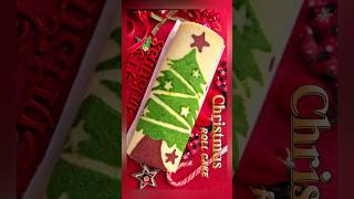 Christmas Roll Cake/Swiss Roll #圣诞节美食制作#手绘蛋糕卷制作 #merrychristmas