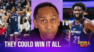 “They can win the title!” Stephen A. on the Sixers, Joel Embiid’s dominance