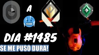 ☠️ DIA 1485 - Subiendo de HIERRO a RADIANTE en 30 DIAS☠️SE COMPLICO EL RANGO VERDE🔥🥶💀EN VALORANT