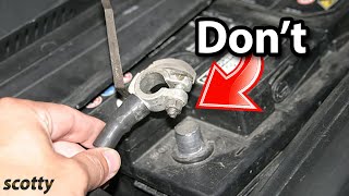 Here's Why Connecting Your Battery Like This Will Destroy Your Car