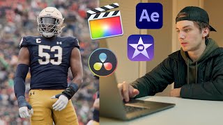 What software I use to EDIT my sports videos!