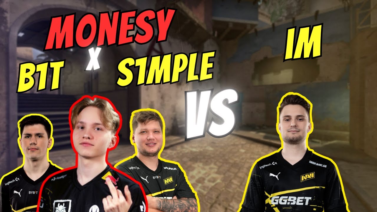 M0NESY W/ S1mple & B1t Vs IM (NaVi) Faceit CSGO POV - YouTube