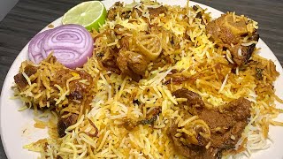 ஹைதராபாத் மட்டன் பிரியாணி !! Muslim Style Mutton Dum Biryani in Tamil !! How to Make Dum Biryani