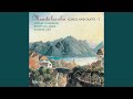 Mendelssohn: 3 Lieder, Op. 84: No. 2, Herbstlied