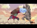 gedo statue attack 4th great ninja war eng sub