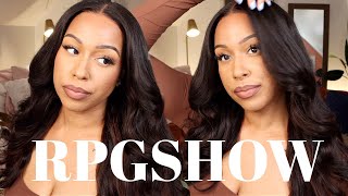 NEW Maxipart 10*6 Glueless Wig Espresso Brown with Caramel Highlights Lace Closure Wig - Ft. RPGSHOW